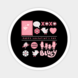 valentine vibes Magnet